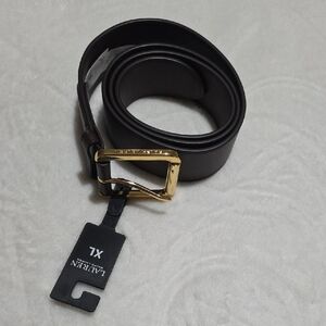 Men's Brown Leather Belt